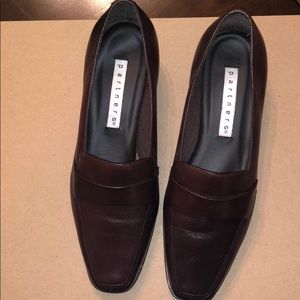 Brown loafers. New. Casual. 7 1/2 W